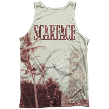 Scarface War Cry 100% Poly Mens Tank Back
