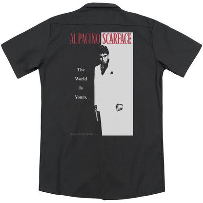 Scarface Classic (Back Print) Workshirt Back