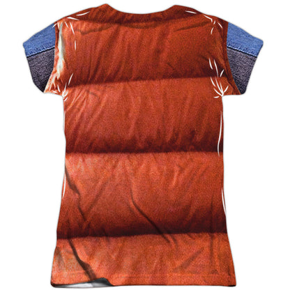Back To The Future Mcfly Vest Sublimation Junior Top Back