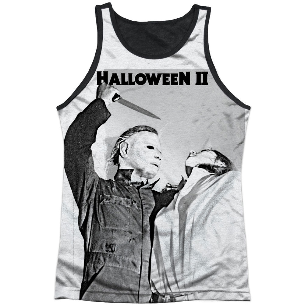 Halloween Serial Serenade Black Back Mens Tank