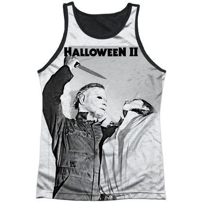 Halloween Serial Serenade Black Back Mens Tank