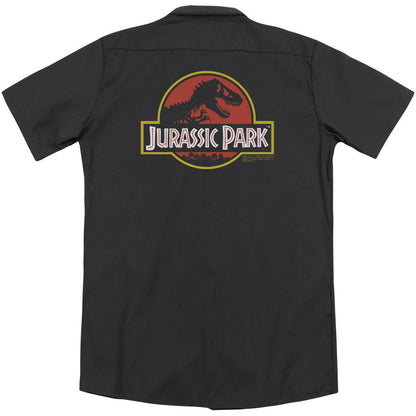 Jurassic Park Classic Logo(Back Print) Workshirt Back