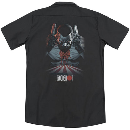 Bloodshot Blood Lines(Back Print) Workshirt Back