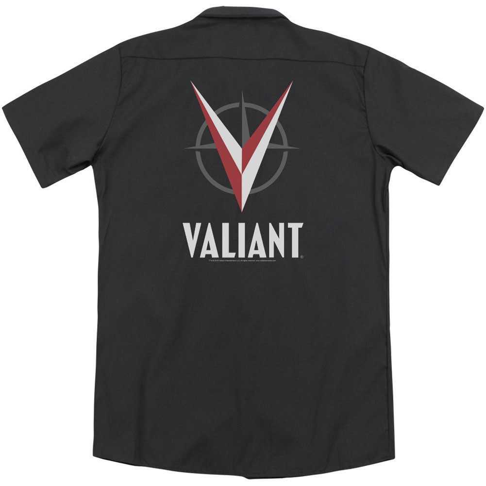 Valiant Logo(Back Print) Workshirt Back