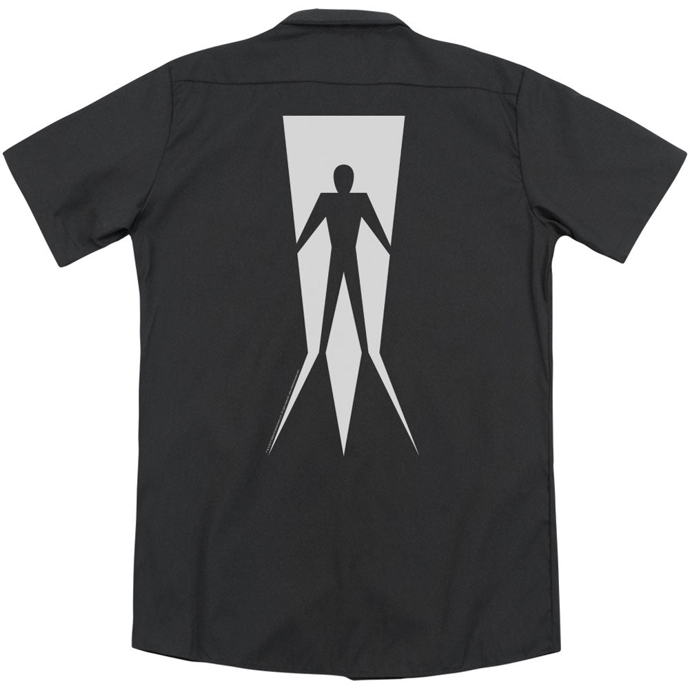 Vintage Shadowman(Back Print) Workshirt Back