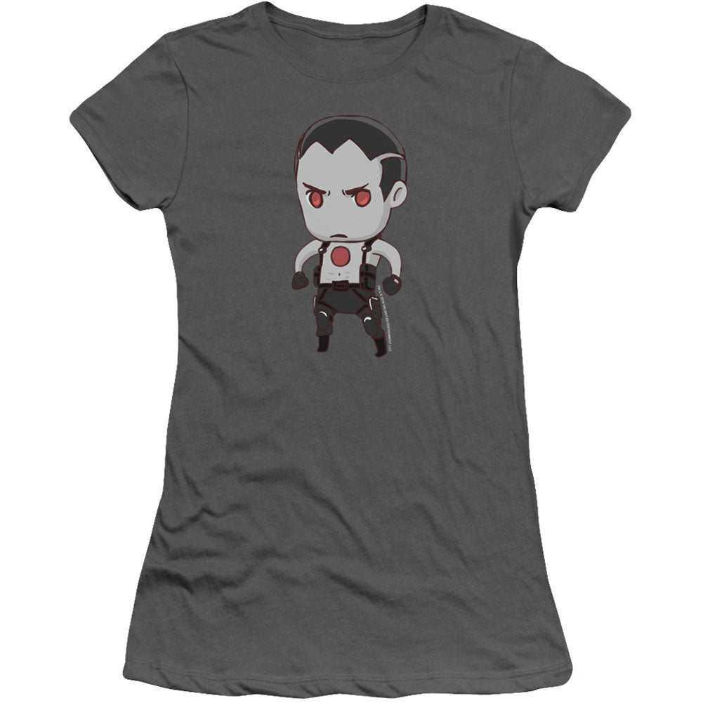 Bloodshot Chibi Cap Sleeve Junior Top Front