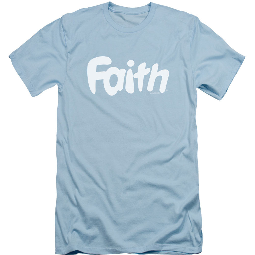 Valiant Faith Logo Adult Slim Fit Slim Fit T-shirt Front