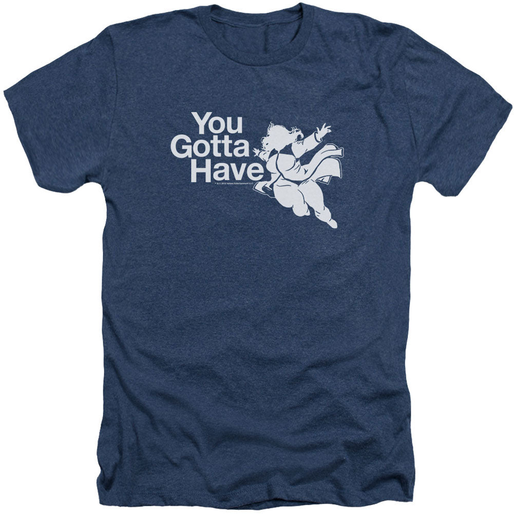 Valiant You Gotta Have Faith Adult Heather 40% Poly T-shirt Front