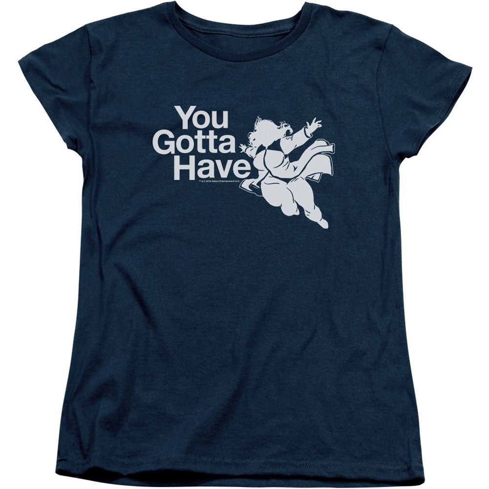 Valiant You Gotta Have Faith Womens T-shirt Front