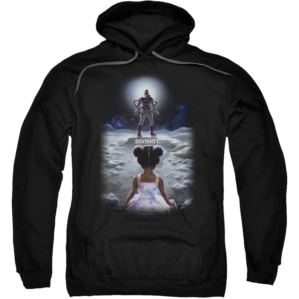 Valiant Divinity Child Adult 25% Poly Hooded Sweatshirt Front
