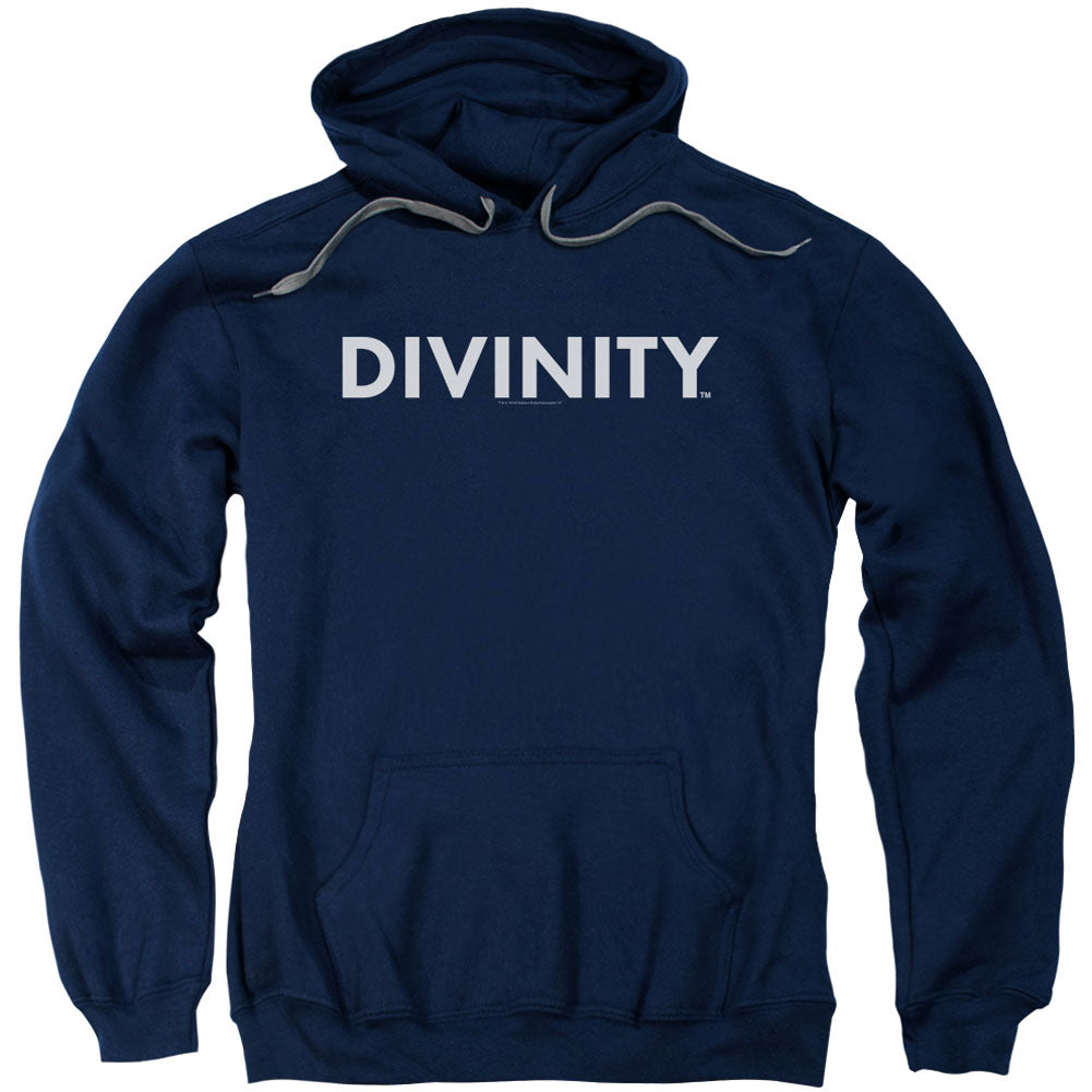 Valiant Divinity Logo Adult 25% Poly Hooded Sweatshirt Front