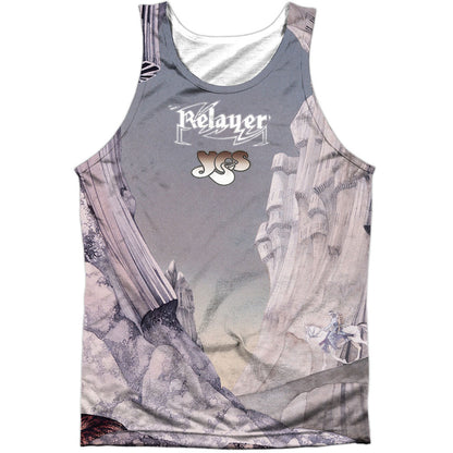 Yes Relayers Sub 100% Poly Front/Back Print Mens Tank Front