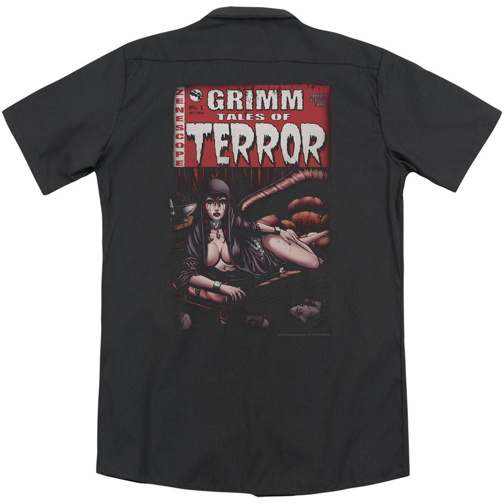 Zenescope Terror Cover(Back Print) Workshirt Back