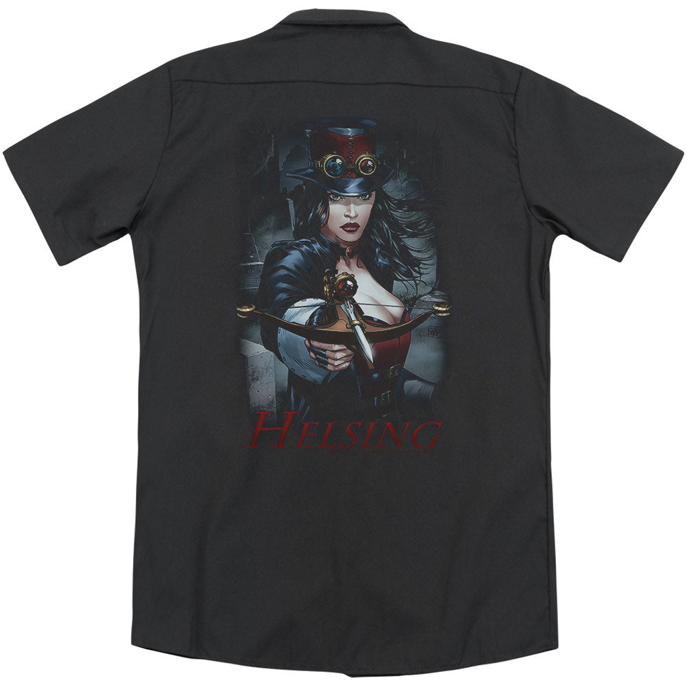 Zenescope Helsing(Back Print) Workshirt Back