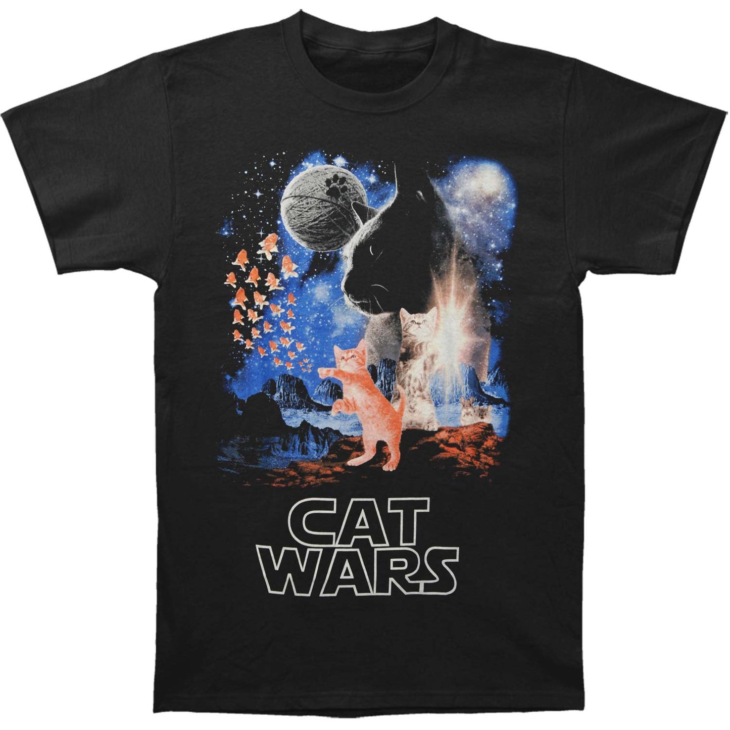 Humor Cat Wars T-shirt