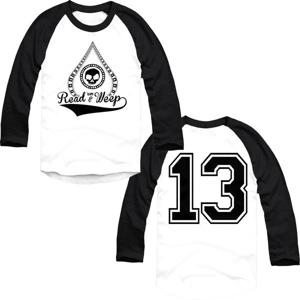 Read'em And Weep Spade Baseball Jersey Front
