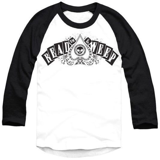 Read'em And Weep Logo Baseball Jersey Front