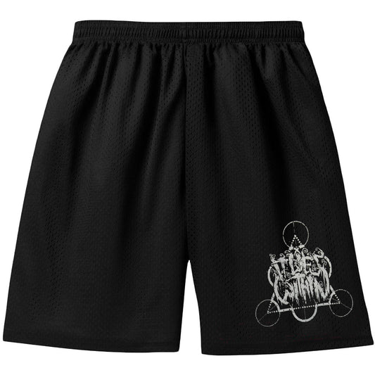 It Lies Within Logo Gym Shorts Front
