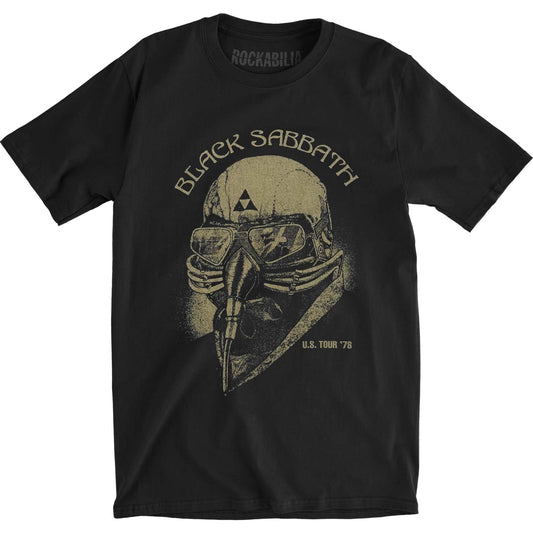 Black Sabbath US Tour 1978 Slim Fit T-shirt Front