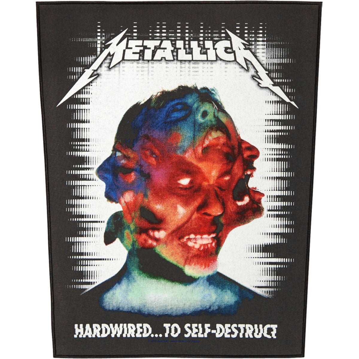 Metallica Hardwired To Self Destruct Back Patch Front