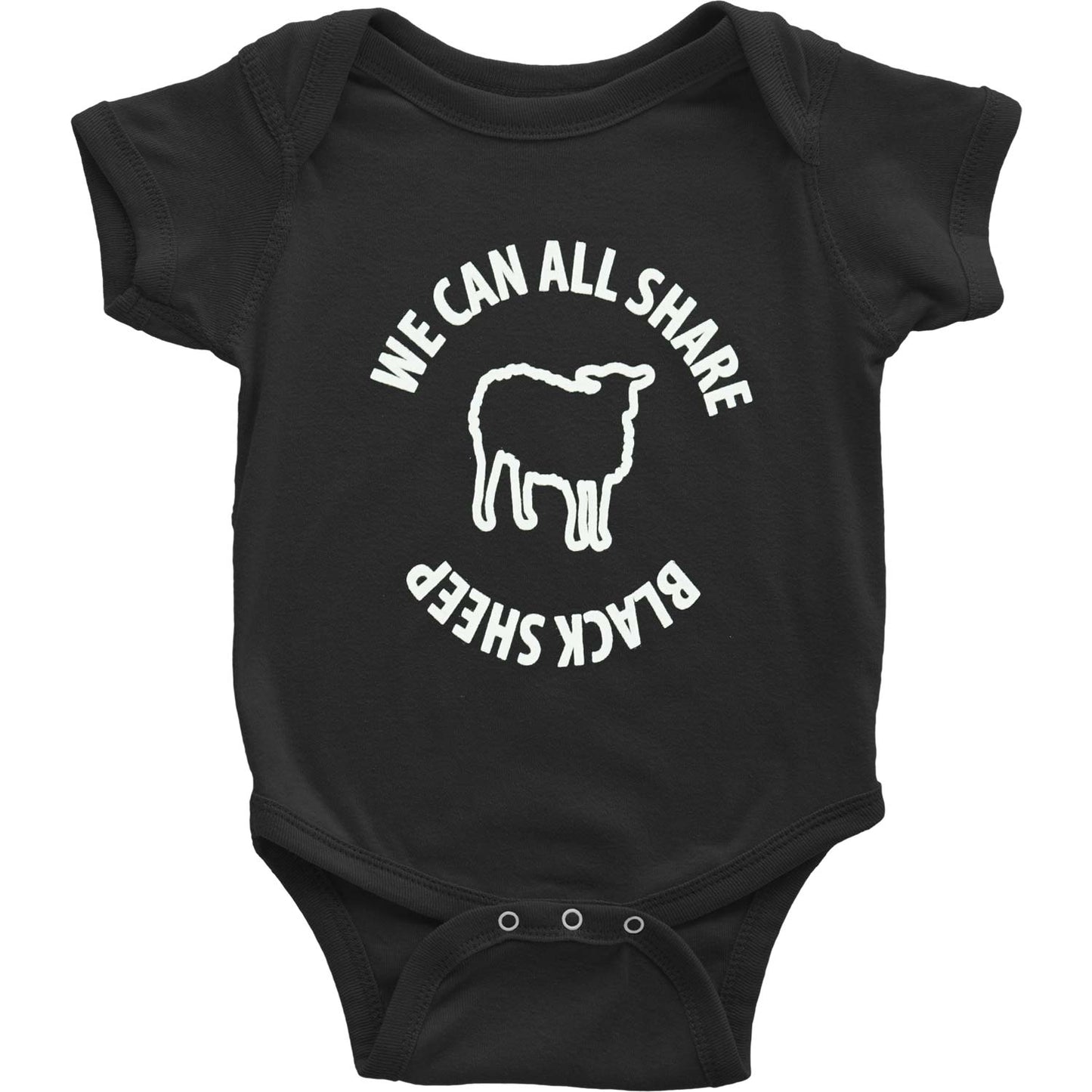 Black Sheep We Can All Share Bodysuit Front