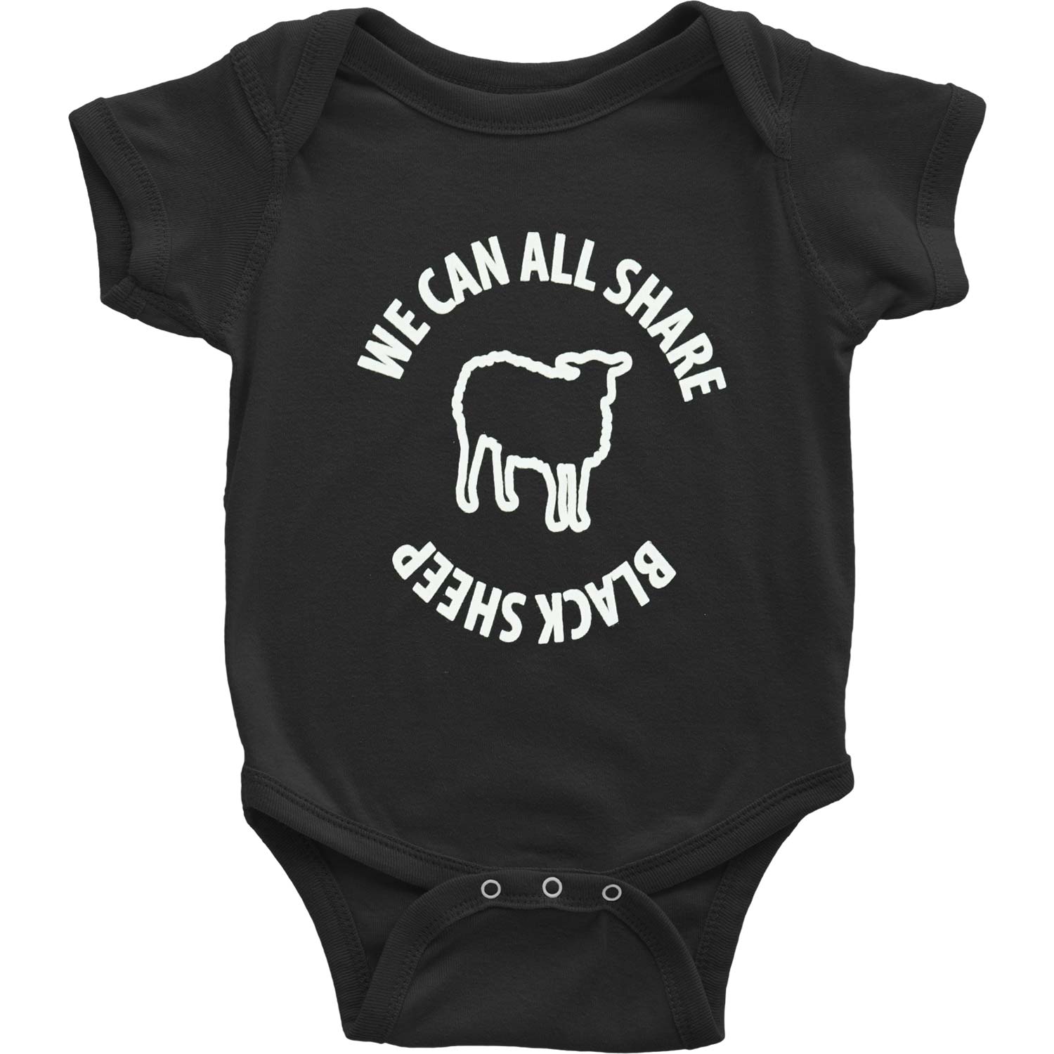 Black Sheep We Can All Share Bodysuit Front