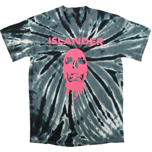 Islander Face Melt Tie Dye T-shirt Front