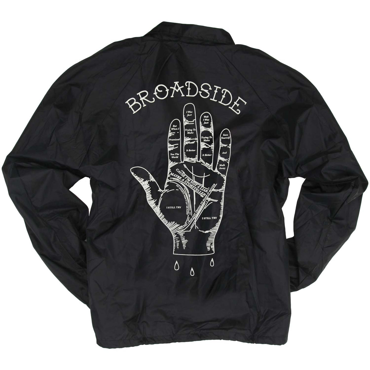 Broadside Story Teller Windbreaker Back