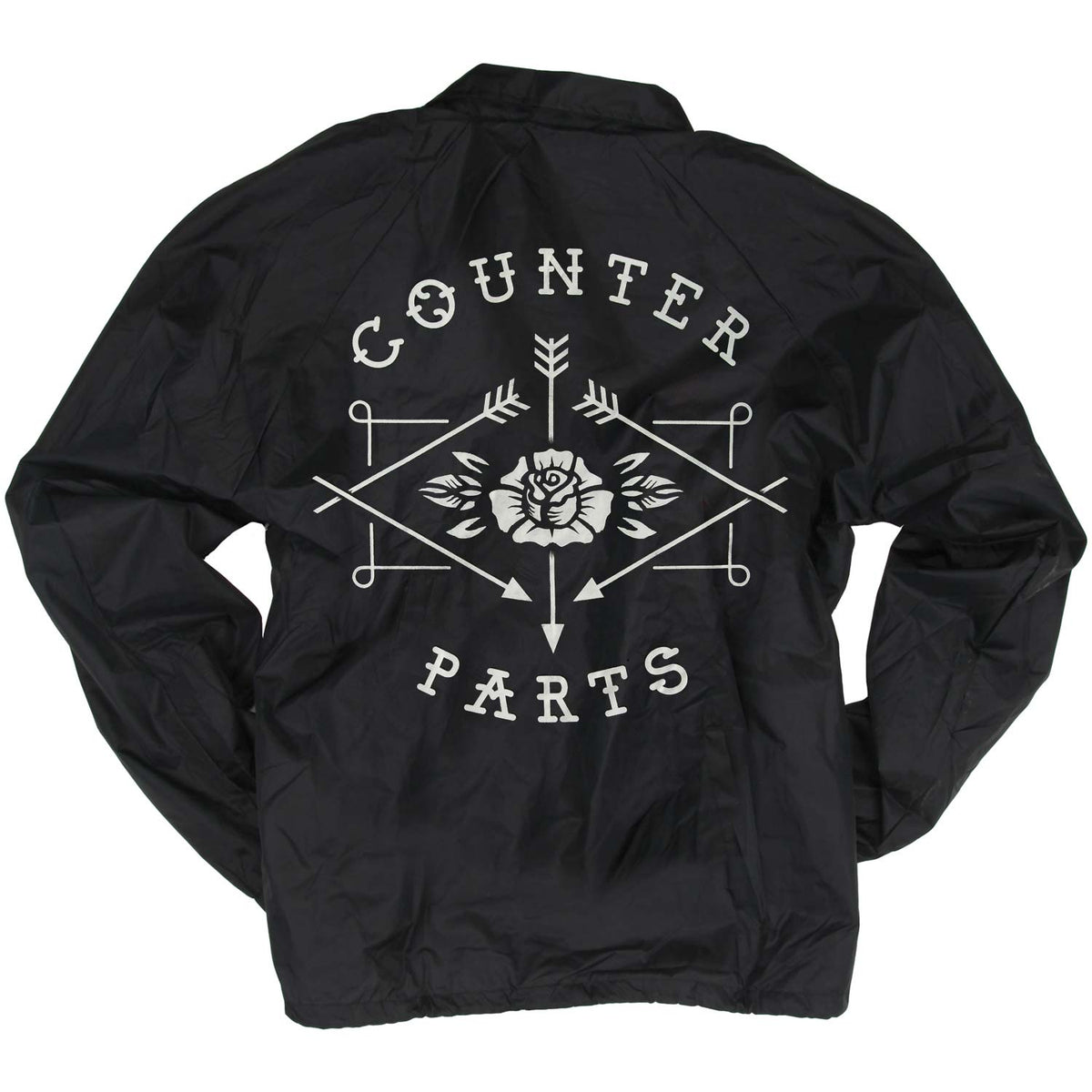 Counterparts Logo Windbreaker Back