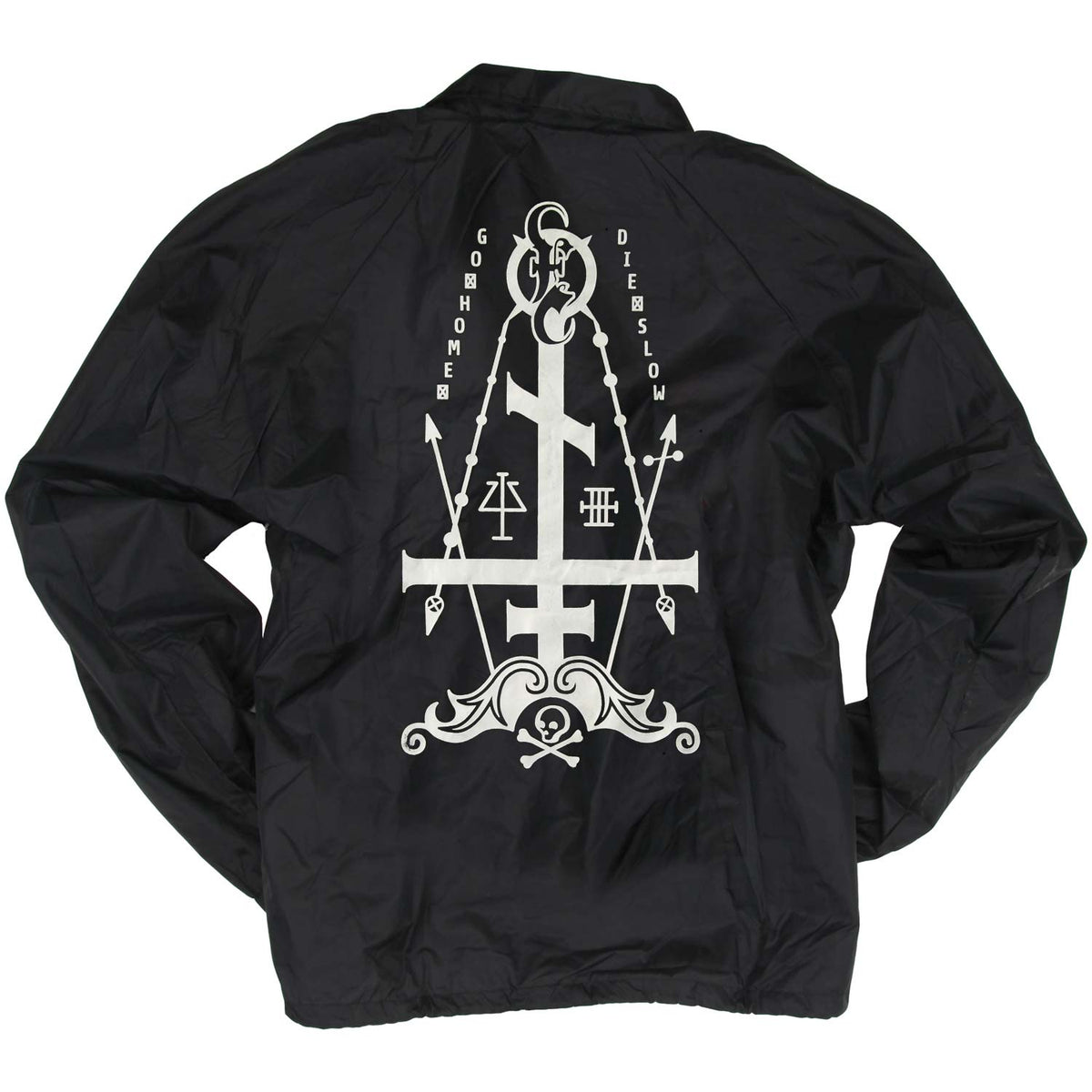 Emmure Die Slow Windbreaker Back