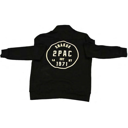 Tupac Track Jacket Jogger Sweatshirt Back