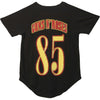 Womans's Super Soft Baseball Jersey With Sewn On Patch Jersey Junior Top