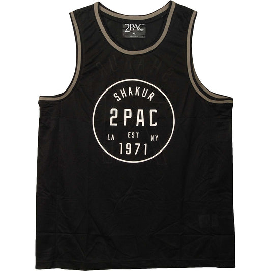 Tupac Basketball  Jersey Front