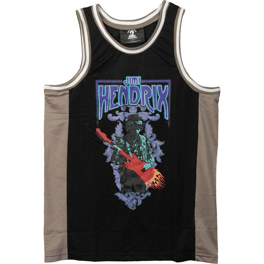 Jimi Hendrix Basketball  Jersey Front