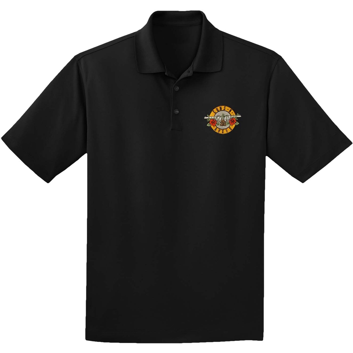Guns N Roses Golf Shirt Polo Shirt Front