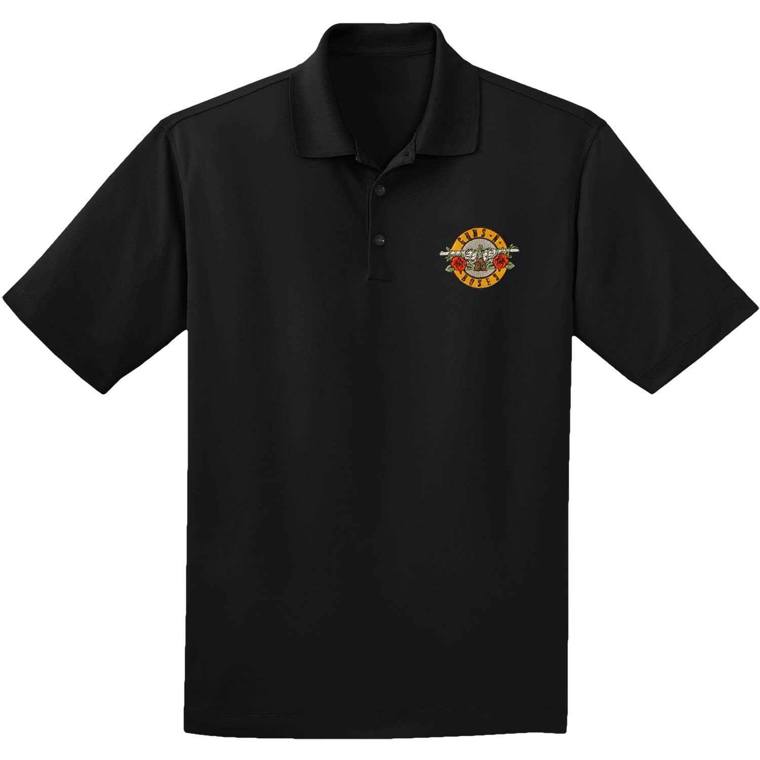 Guns N Roses Golf Shirt Polo Shirt Front