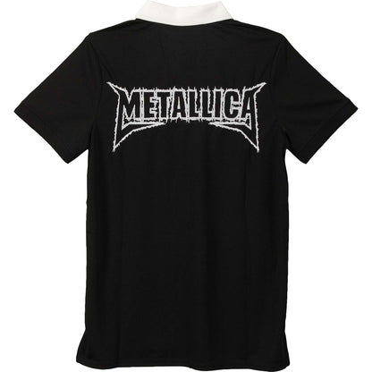 Metallica Golf Shirt Polo Shirt Back