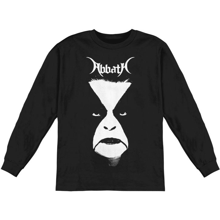 Abbath Portrait Long Sleeve Tee Long Sleeve Front