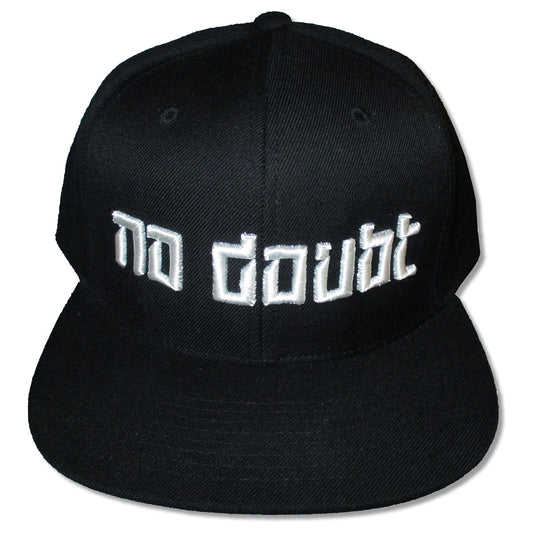 White Logo Baseball Cap