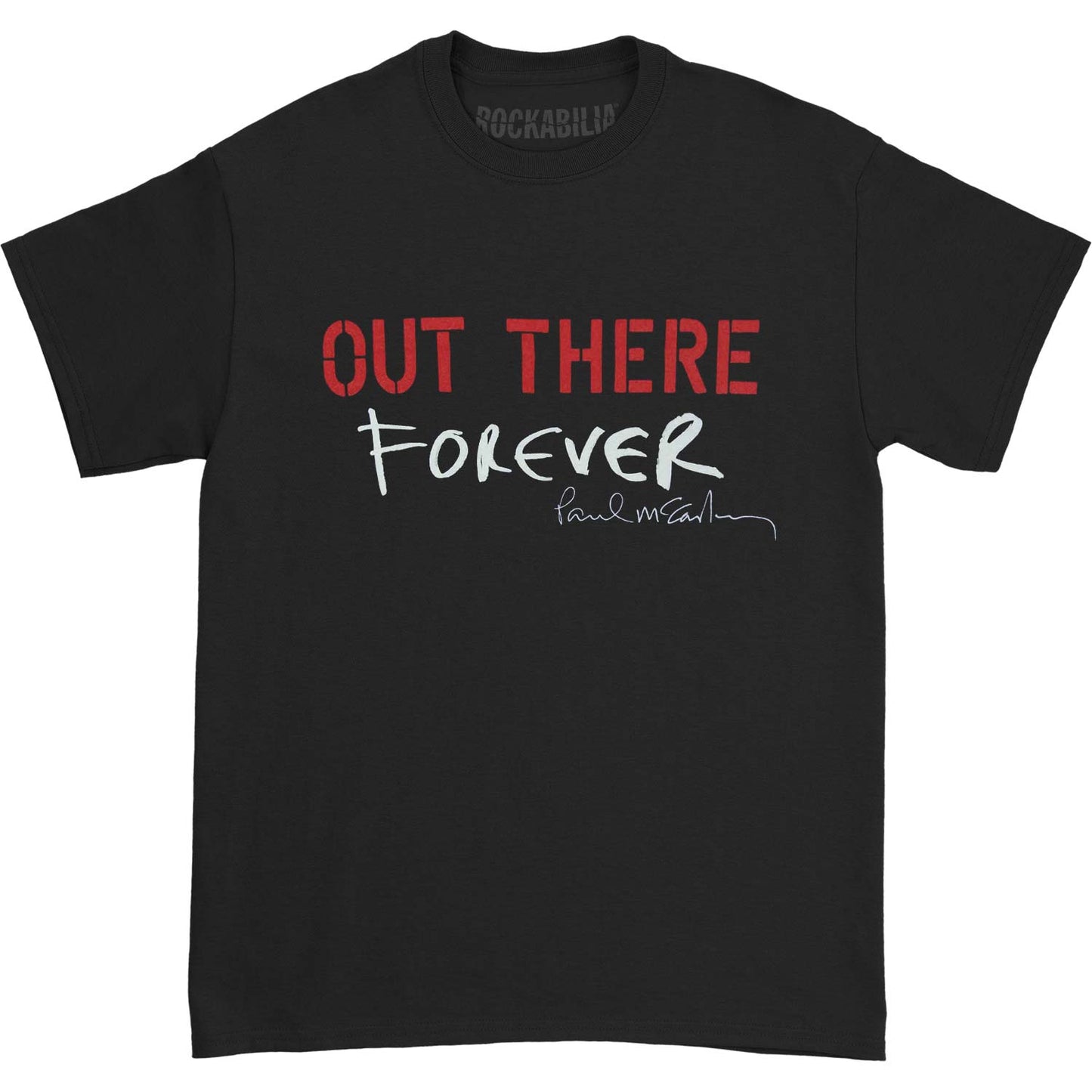 Paul Mccartney Out There Forever 2015 Tour T-shirt Front