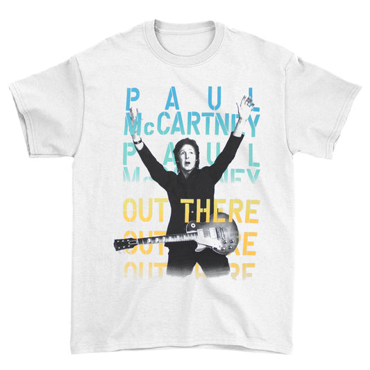 Paul Mccartney Paul McCartney Union Jack 2014 Tour T-shirt