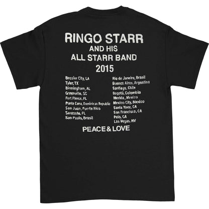 Ringo Starr B&W Portrait 2015 Tour T-shirt