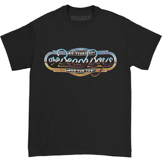 Beach Boys 50 Years Of Fun 2014 Tour T-shirt Front