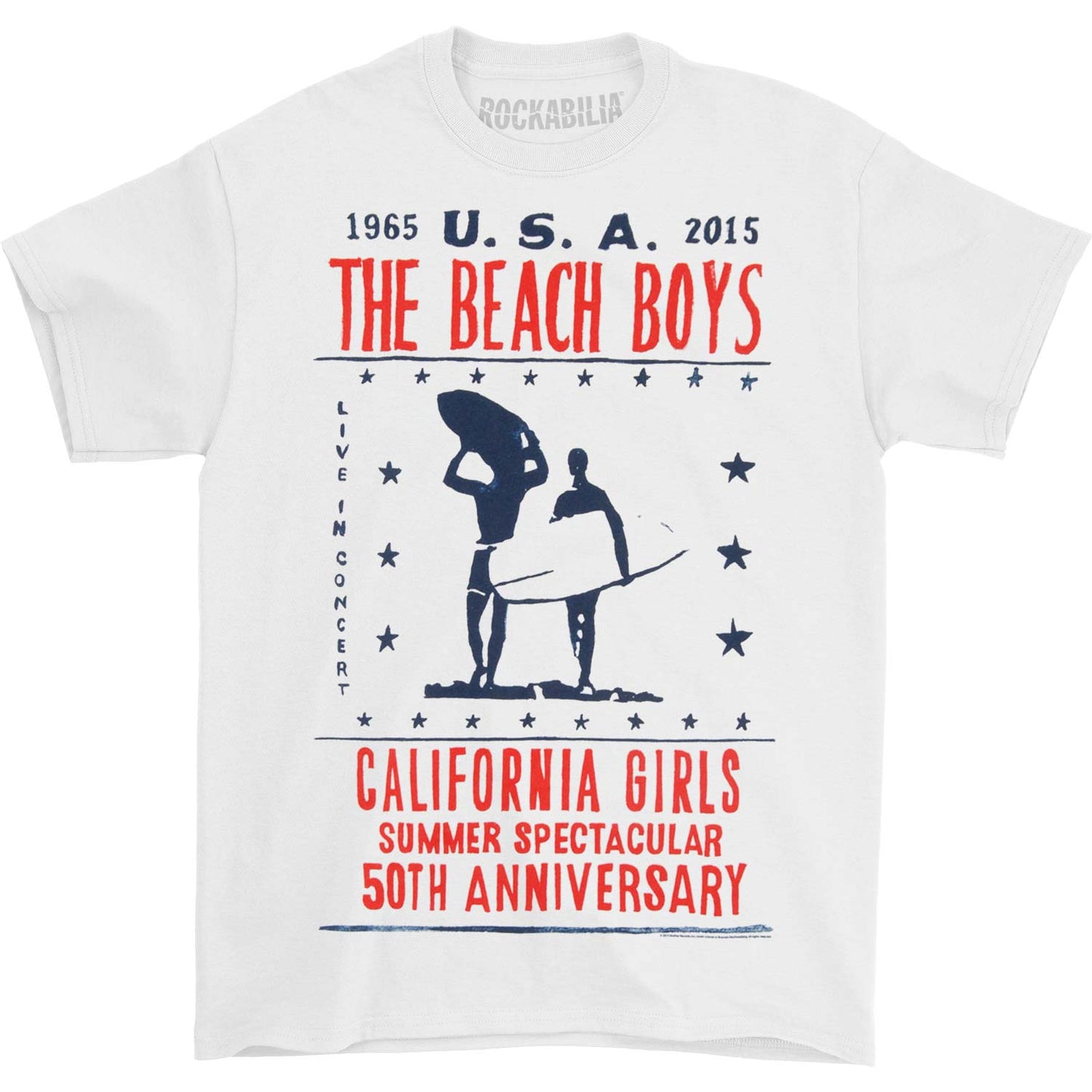 Beach Boys Cali Girls 2015 Tour T-shirt