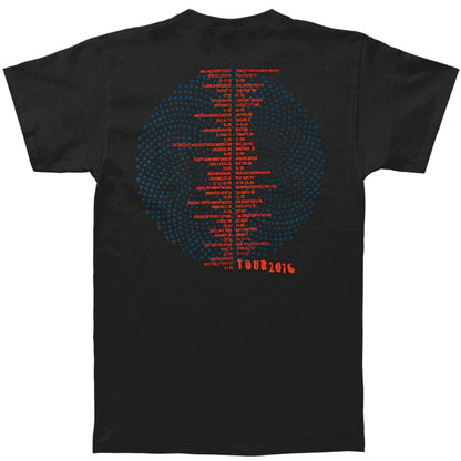 Cure Blue Spiral 2016 Tour T-shirt