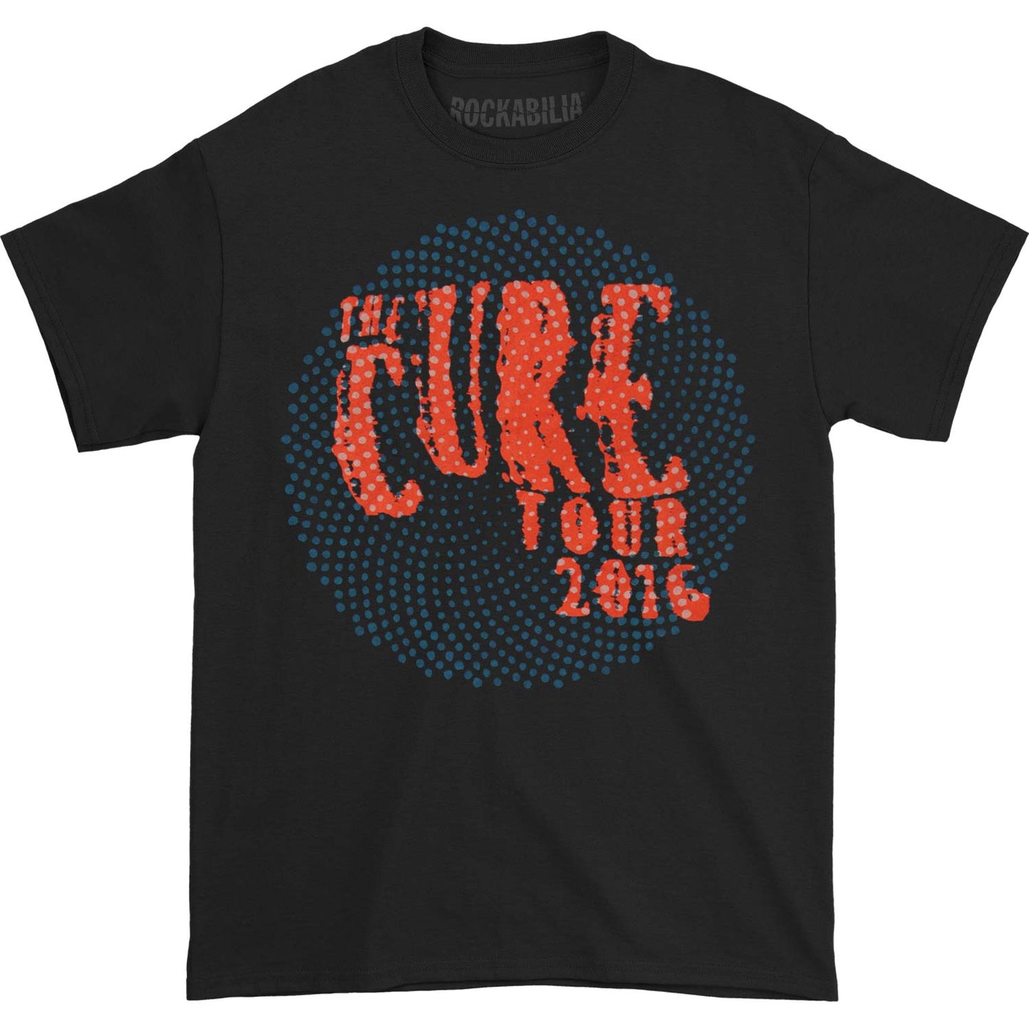 Cure Blue Spiral 2016 Tour T-shirt