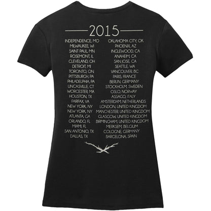 Ariana Grande Honeymoon 2015 Tour Junior Top Back