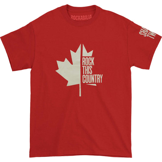 Shania Twain Rockin' Canada T-shirt Front