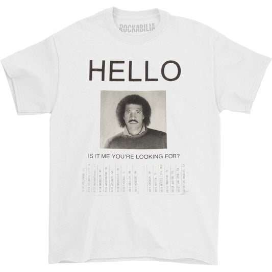 Lionel Richie Hello U.S. Tour T-shirt
