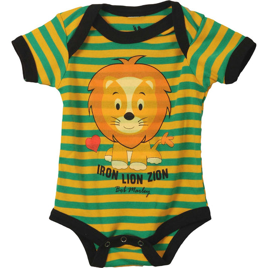 Bob Marley Iron Lion Zion Creeper Bodysuit Front